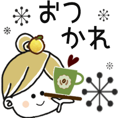 動く＊ゆずちゃん＊スタンプ3