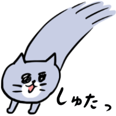 今を生きてる灰色キャット