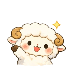 羊のイラスト挨拶