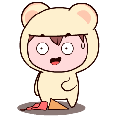 Chibi Simple Bear 2 : Animated Stickers