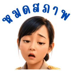 government office girl