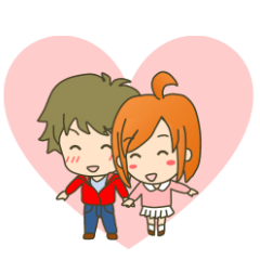 LoveLoveスタンプ（彼女編）