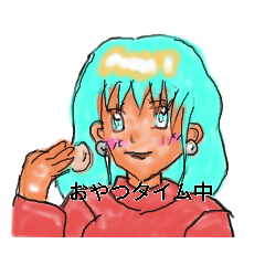 セイラちゃんのキャラクタースタンプ２