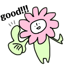 まつおのスタンプ〜花達〜