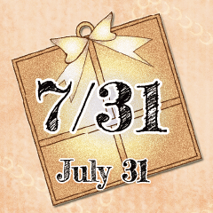 7月31日記念日BIGスタンプ