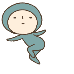 全身タイツのゼンタイくん意味なしポーズ集