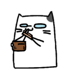 メガネねこのカサンドラ 冬バージョン