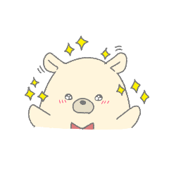 可愛いくまのビースト君スタンプ