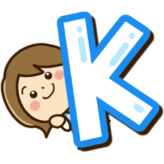 かわいいママスタンプ【アルファベット編】