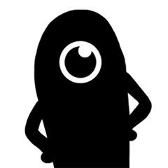 闇人間 人に似た黒い何か