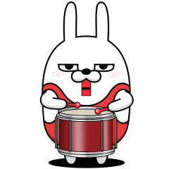 動く 擦れうさぎ39