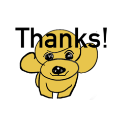 犬っぽい　つぶやき　スタンプ