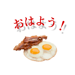 リアルなおもしろスタンプ