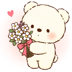 ほんわか♪もこもこくまさん