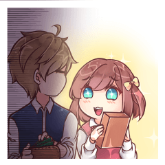 メガネ と リボン