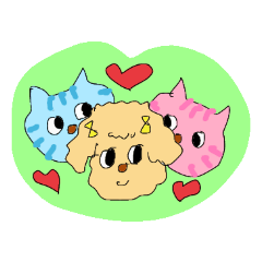 仲良しメイちゃん・ナナとハチ