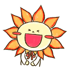 笑いヨガ(ラフターヨガ）スタンプ  サン