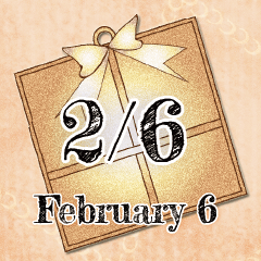 2月6日記念日BIGスタンプ
