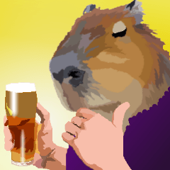 カピバラおじさん2