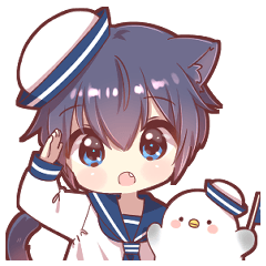 ツンデレ猫耳少年【セーラー服】