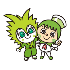 ジルー＆麦若丸オリジナルスタンプ♪