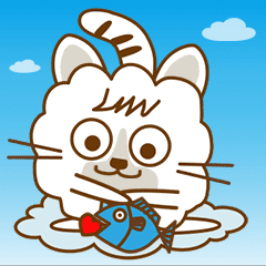 ネコモー気持ち伝わるツンデレスタンプ