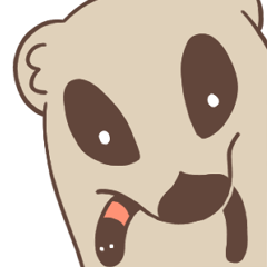 あなぐまスタンプ