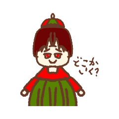 個性色々なモンスタースタンプ