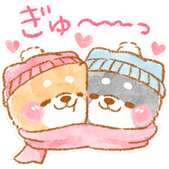 冬も愛し愛される❤️いやしばいぬ❤️