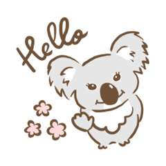 瞳つぶらコアラ　英語ver