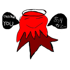 タコ＆イカのスタンプ