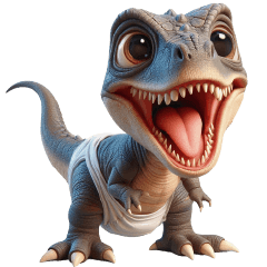 Diaper Family - Cute Dinosaur