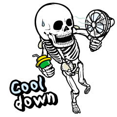 笑う骨／夏／英語版