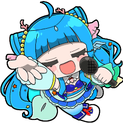 海老名あお LIVEスタンプ Ver2