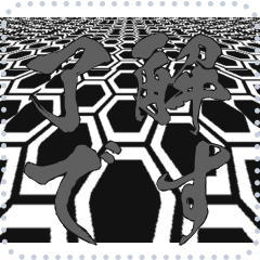 日本の和柄 メッセージ スタンプ E26