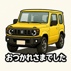 Funny & Cute Jimny 4x4 Stickers