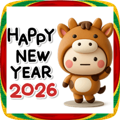 み～んな使える♡大人の年賀スタンプ2026♡