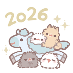 ポメラニアンもち - 2026年賀 -