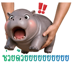 Happy Hippo by uanjub