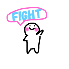 返事スタンプ にこちゃん