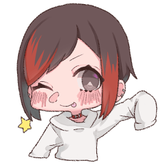 変てこりんでカワイイ男の子のスタンプ