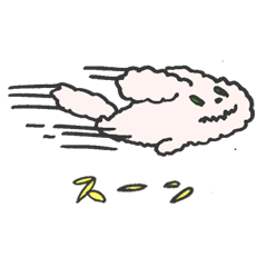 もこもこうさぎ