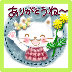 春と初夏♡大人女子の癒しスタンプ(挨拶)