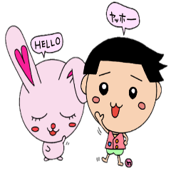 もみじん＆ペコラビ