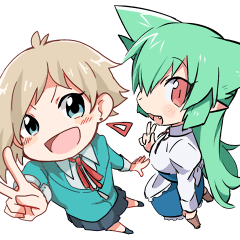 ジェシカともるみのスタンプ❤