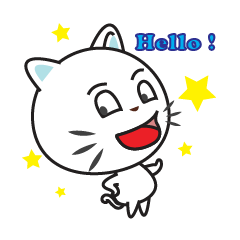 One of us: Little White Cat