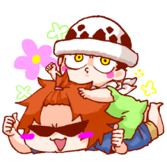 ONE PIECE milkyblack stamp