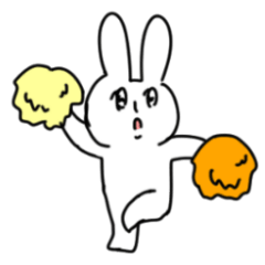 エビチリ美 作 日常のうさぎ４０体