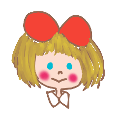 キュートなリボンちゃん(日本語)