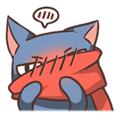 着こなしニャンコ